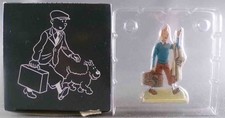 Tintin - Figurine Silhouette Métal Les Archives Moulinsart Atlas Réf 2151 201 - 
