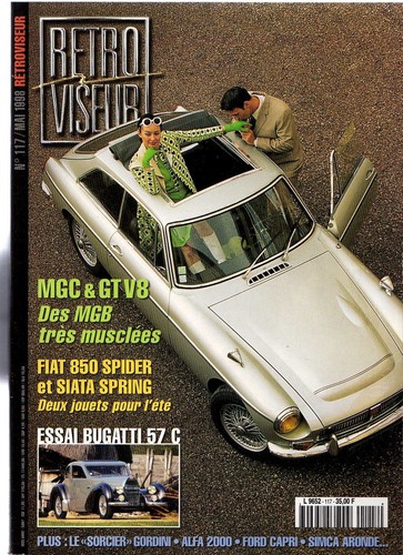 Retroviseur 117 mgc - mgc, v8
