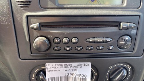 Autoradio origine citroen - d'origine,