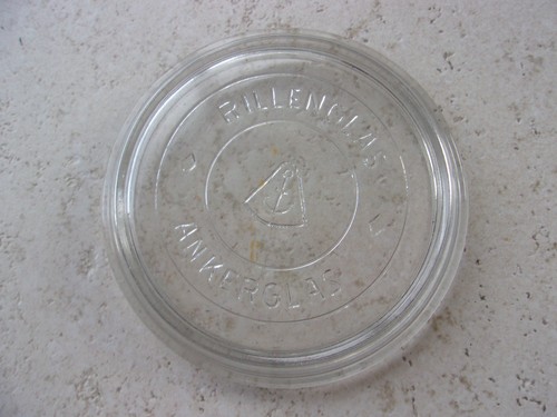 Couvercle verre ancien - couvercle,