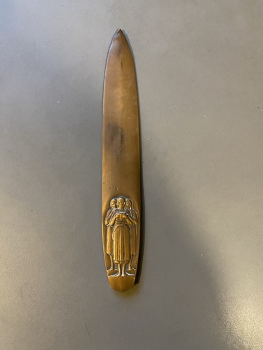 Ancien coupe papier bronze - coupe, en