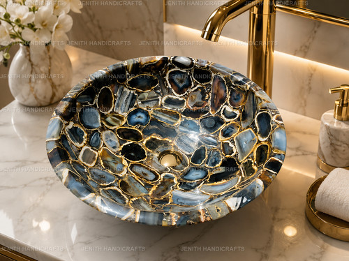 évier récipient agate - en,