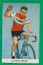 CYCLISME carte  cycliste