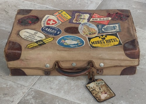 Ancienne valise housse - ancienne,