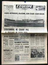 L'Equipe Journal 23/11/1966; Paris retrouve le Stade Jean Bouin/ J. Gachassin