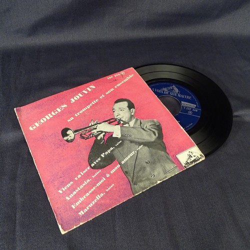 Vinyle 45t georges jouvin - vinyle,