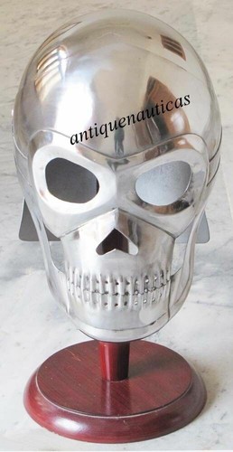 Casque crâne squelette - , armure