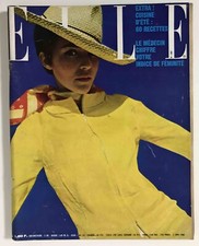 ►ELLE MAGAZINE  n°1067 - 1966-JULIE DASSIN - VANESSA REDGRAVE-YEYE -MODE FASHION