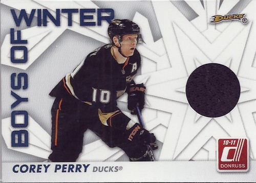 Corey perry 2010 - 2010-11, donruss