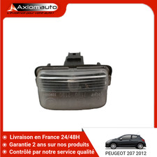 ?? ECLAIREUR PLAQUE DE POLICE DROIT PEUGEOT 207 2006-2013 ➤6340A3 ♻️