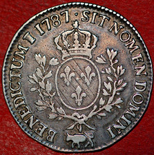 France ecu 1787 louis - france,