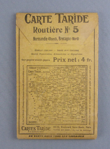 Carte routière tarides 5 - tarides, n°5