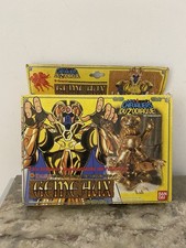 SAINT SEIYA VINTAGE GOLD V1 GÉMEAUX BANDAI 1987 COMPLET EN BOÎTE FR BON ÉTAT