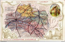 27264 cpa 45 Loiret - édition de la Chocolaterie d'Aiguebelle