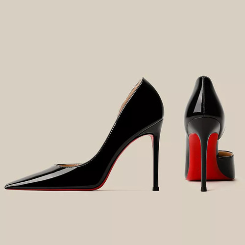 Escarpins noirs brillants - noirs,