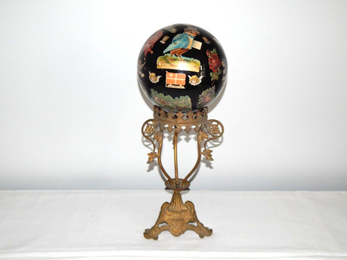 Ancien porte perruque boule - porte,