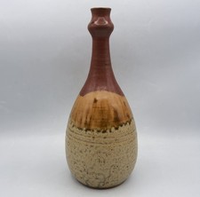 Grand vase gourde en grès
