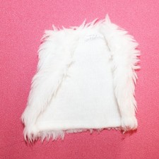 Gilet fourrure vintage Barbie Fabulous  Fur / vêtement poupée Barbie Mattel