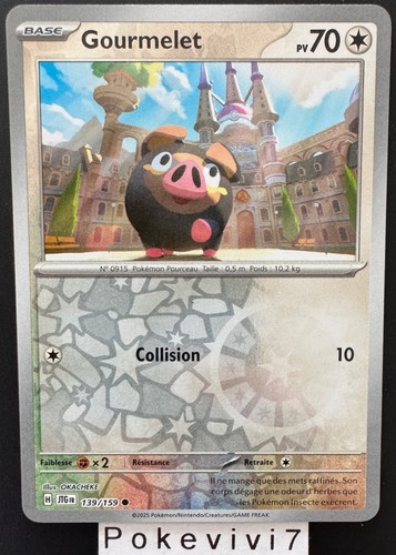 Carte pokemon gourmelet - pokemon,