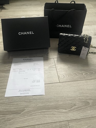 Chanel sac soirée cuir - chanel,