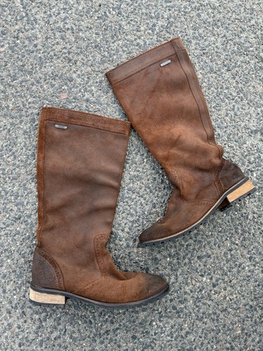 Cuissardes cuir leather marron - cuissardes,