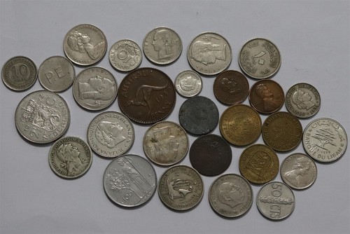 World old coins - world,