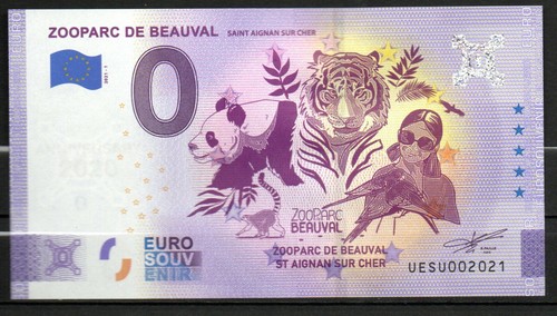 Billet souvenir zero euro - billet,