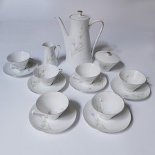eschenbach bavaria germany service à café années 70's vintage 1970 en porcelaine