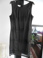 A VOIR Jolie robe noire dentelle chic ESPRIT DE CORP T 40
