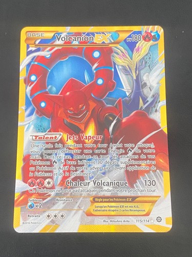 Carte pokemon volcanion - carte,