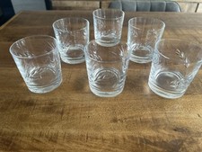 6 VERRES à WHISKY CRISTAL
