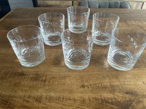 Verres whisky cristal - 6,