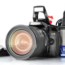 Boîtier pour appareil photo Nikon D90 + objectif AF-S 24-120 mm du Japon...