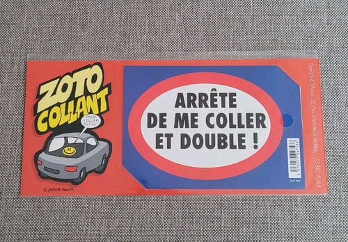 Autocollant voiture humour - voiture,