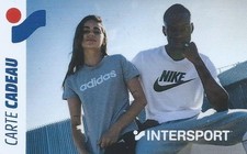 Carte cadeau - Intersport   /  voir scan -  GIFT CARD