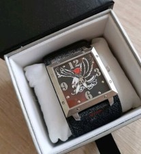 Montre hardy cuir - cuir, noir