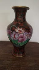 Superbe vase chinois émaillé