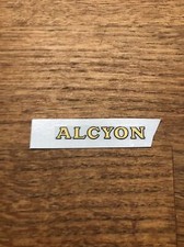 Transfert logo "ALCYON" pour Canot Boat HORNBY MECCANO Petit 35mm