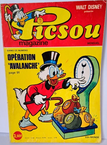 Livre picsou magasine - -picsou,