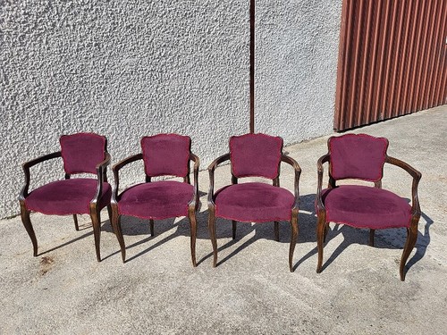 Lot fauteuils bridge - de, 1950