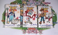 3 PIN SET LIMITED 500 TOY STORY 4 FORKY WOODY BO PEEP PIXAR DLP DISNEYLAND PARIS