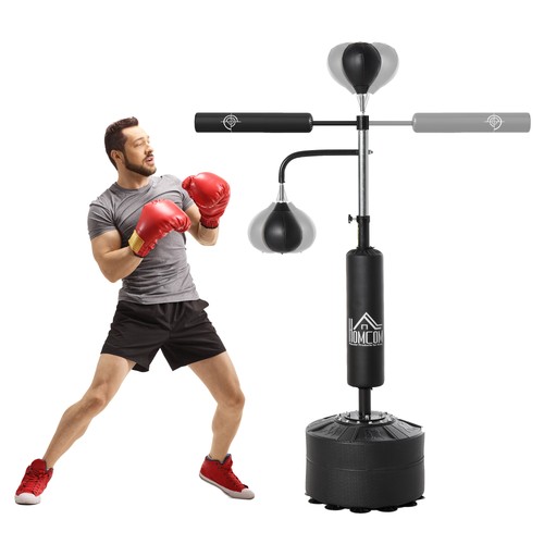 Homcom punching ball sur - homcom, pied