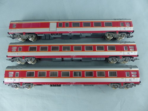 Jouef lot de 3 - jouef, wagons