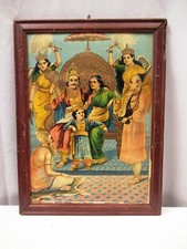 Antique Lithographie Imprimé