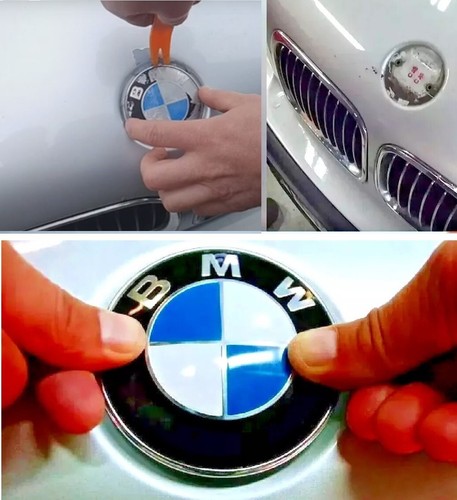 Bmw 82mm emblème insigne - bmw,