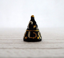 ✨ Fève cône émaux de luxe