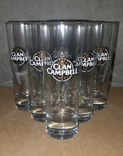6 VERRES WHISKY CLAN CAMPBELL