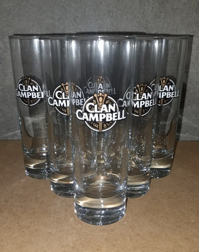 Verres whisky clan campbell - 6,