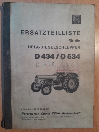Hela diesel tracteur d434 d534 - diesel,