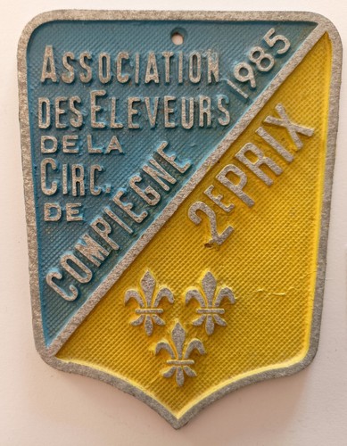 Plaque concours agricole - de,